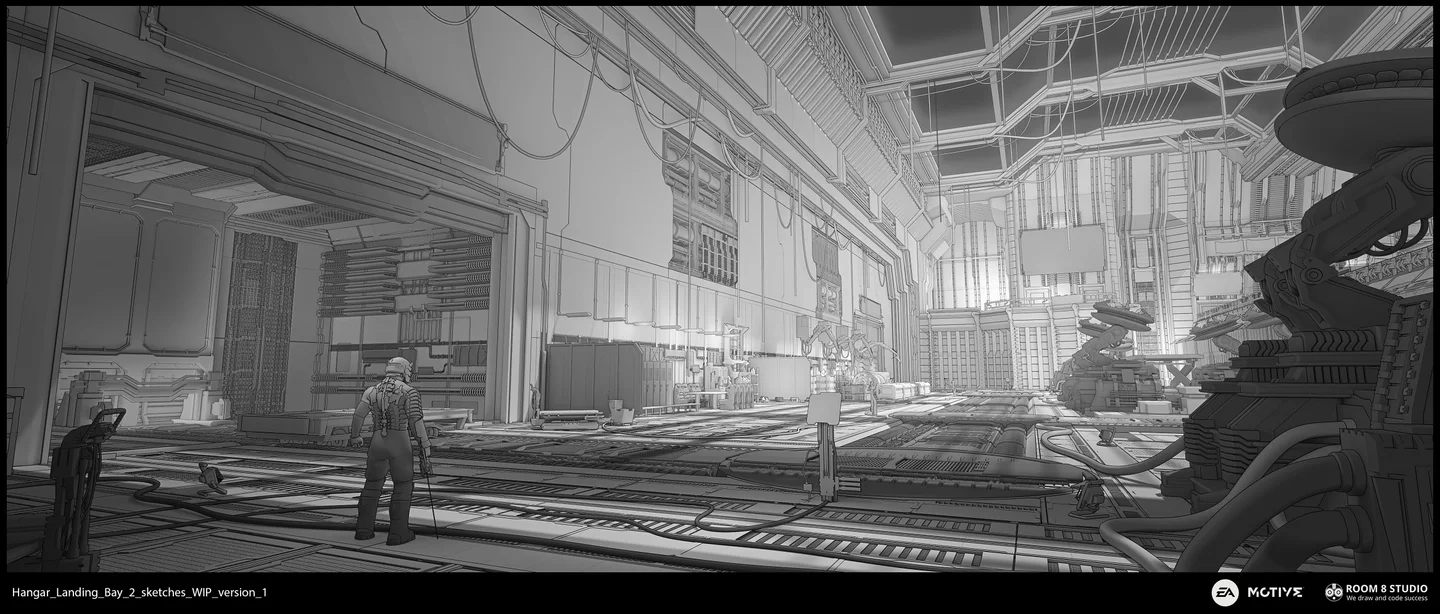 Landing Bay WIP 2