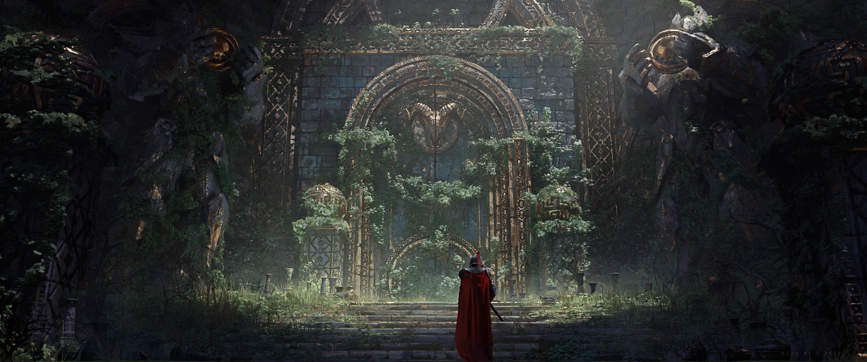 Golden Gate Concept Art by Alex Pi 1