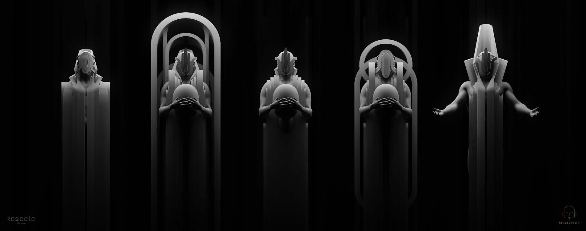 Ritual statue design