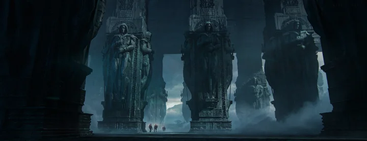 Ruins of an ancient civilization Concept Art