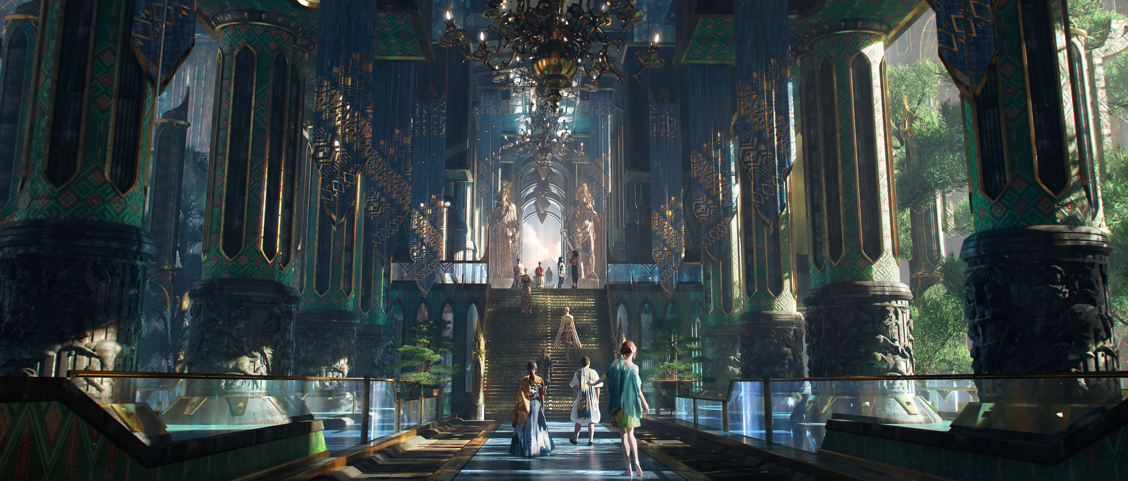 Sunny Day Concept Art by Alex Pi 1
