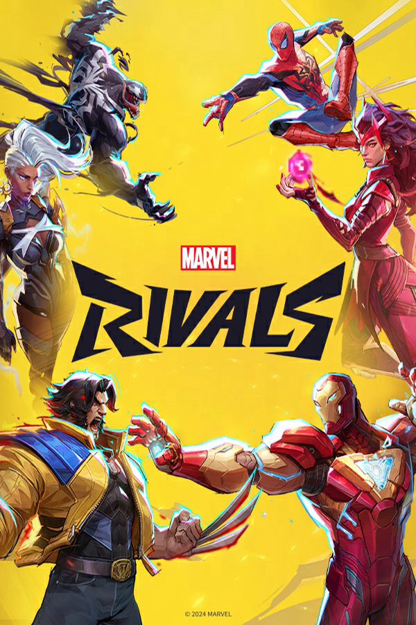Marvel Rivals project poster, Alex Pi Art Director