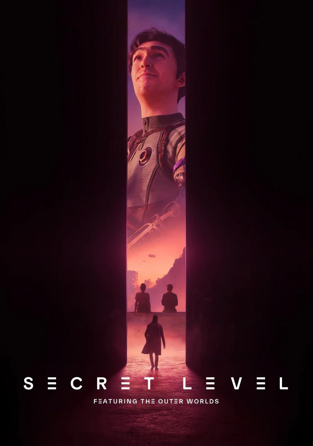 Secret Level project poster, Alex Pi Visual Development